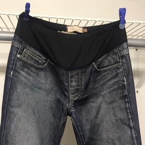 Paige maternity jeans size 28